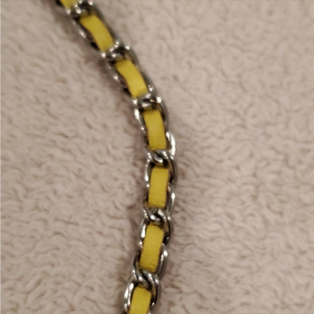 BCBG MaxAzria Chloe Sunflower Snakeprint Box Purse - Picture 8 of 13